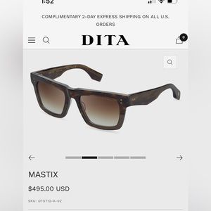 DITA brown sunglasses
